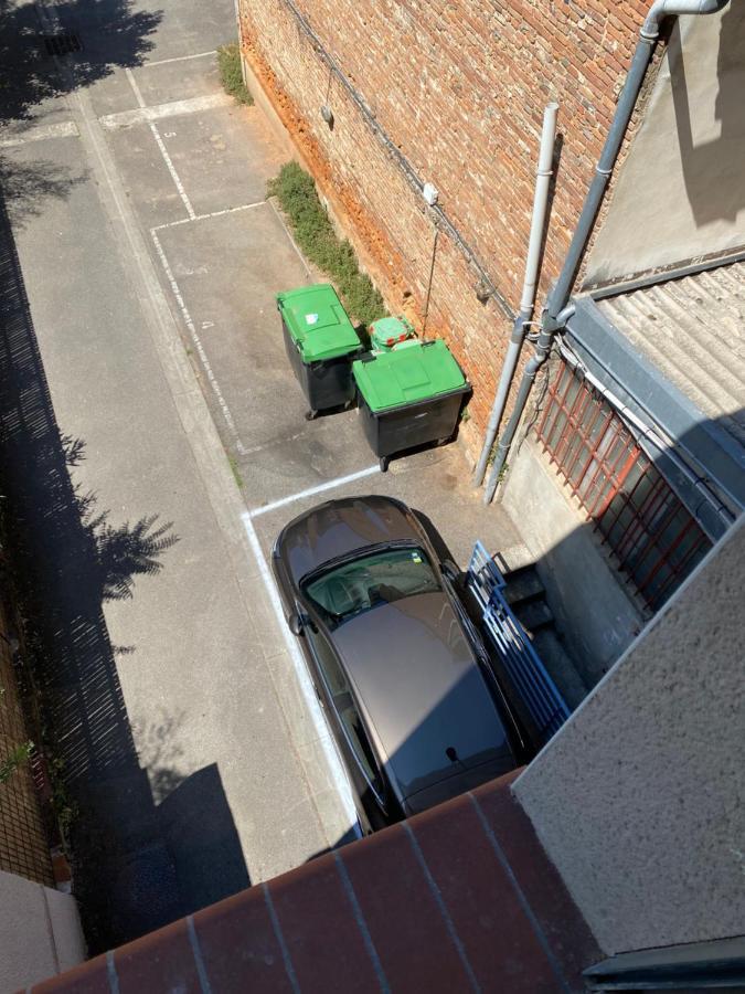 Meuble Tourisme Carmes 2 Etoiles, Entree Autonome,Wifi, Climatise, Petit Parking Prive Lägenhet Toulouse Exteriör bild