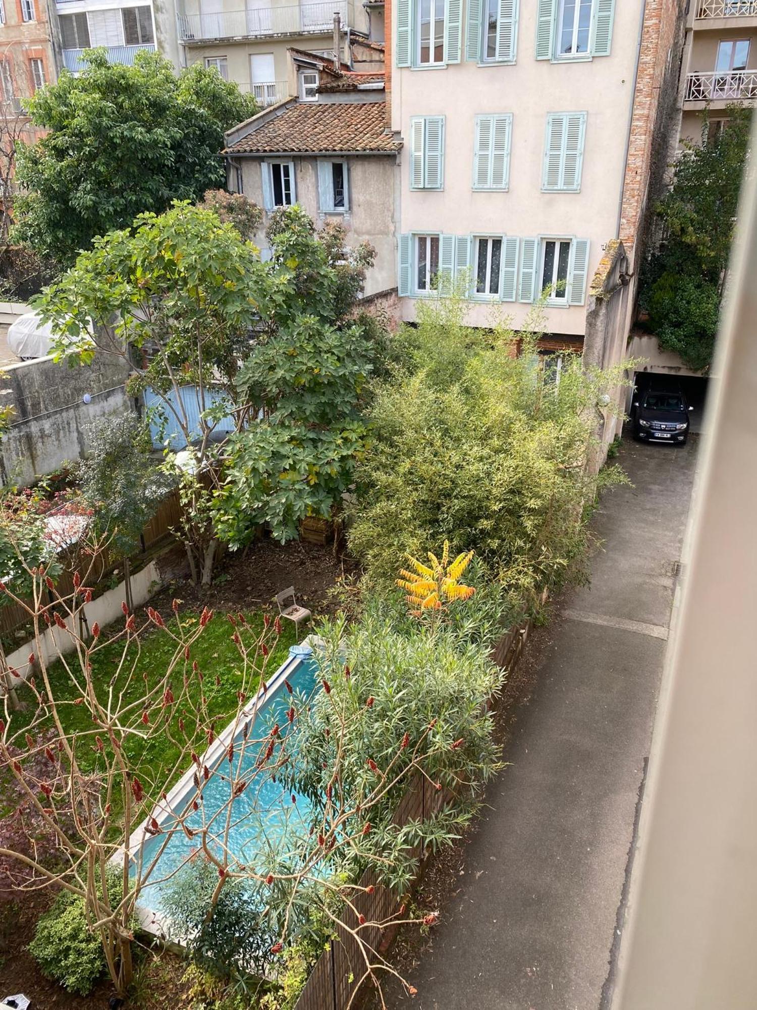 Meuble Tourisme Carmes 2 Etoiles, Entree Autonome,Wifi, Climatise, Petit Parking Prive Lägenhet Toulouse Exteriör bild